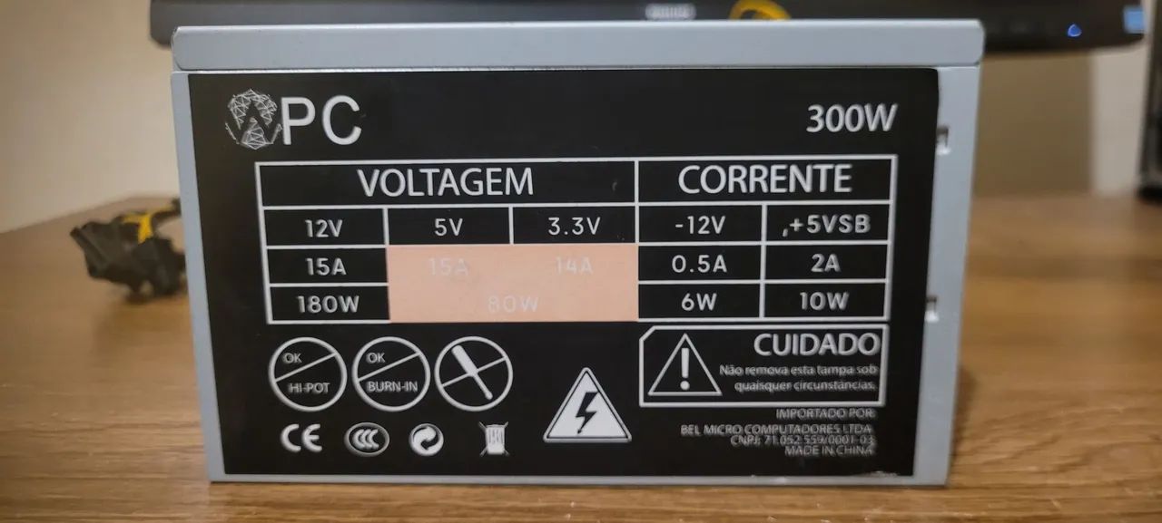 Fonte WPC 300W
