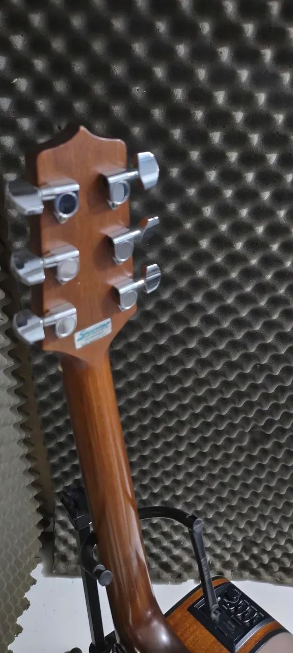 Violão Takamine Tampo sólido com case - Foto 3