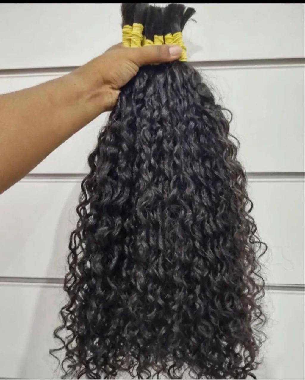 CABELO ASIÁTICO CACHEADO 400g /75cm - Foto 3