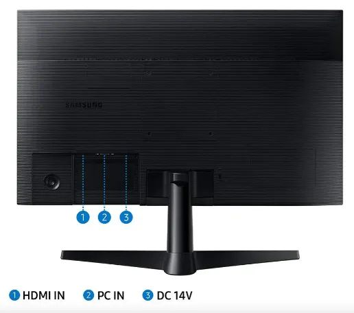 Monitor Samsung 24" Full HD IPS LF24T350FHL - HDMI/VGA - Foto 2