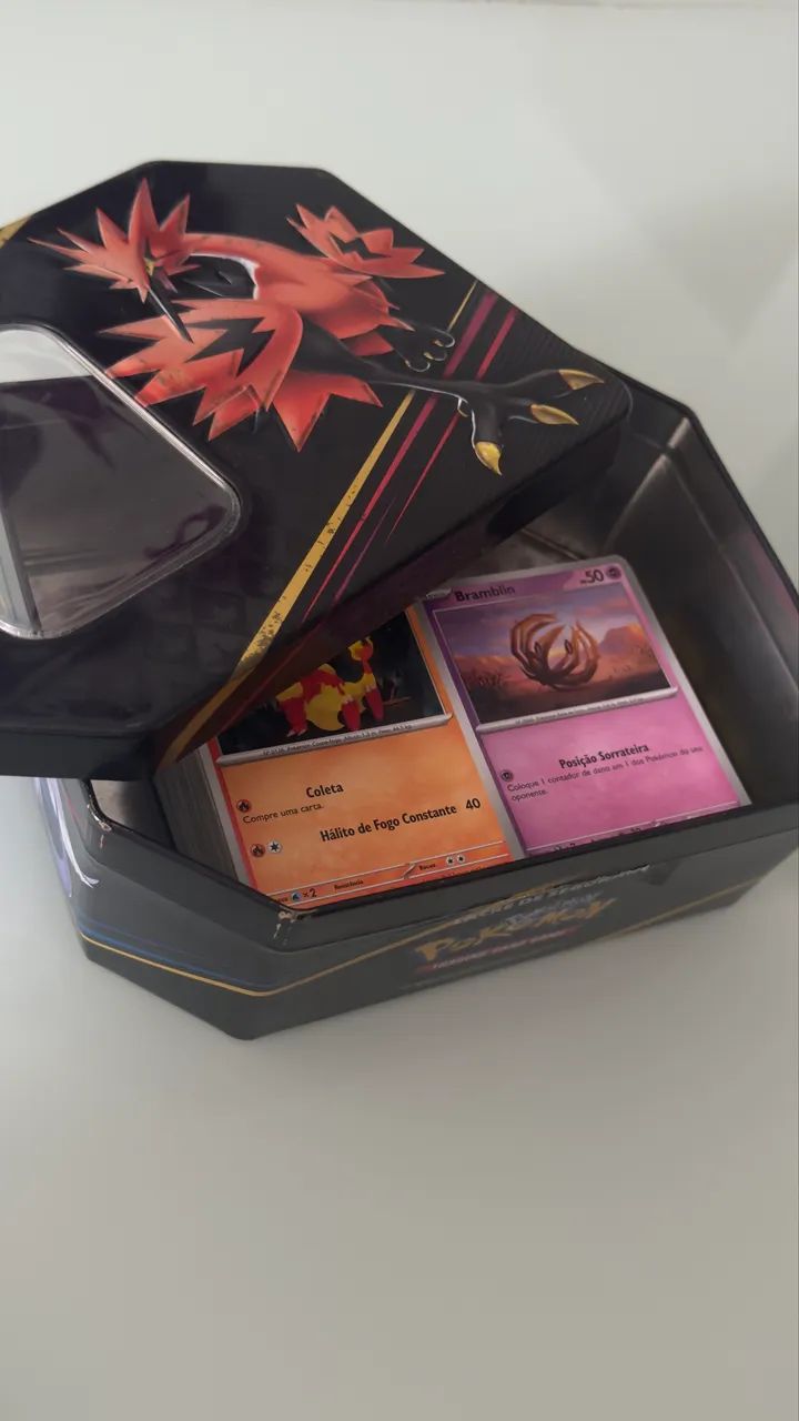 Cartas Pokémon + LATA ORIGINAL  - Foto 3
