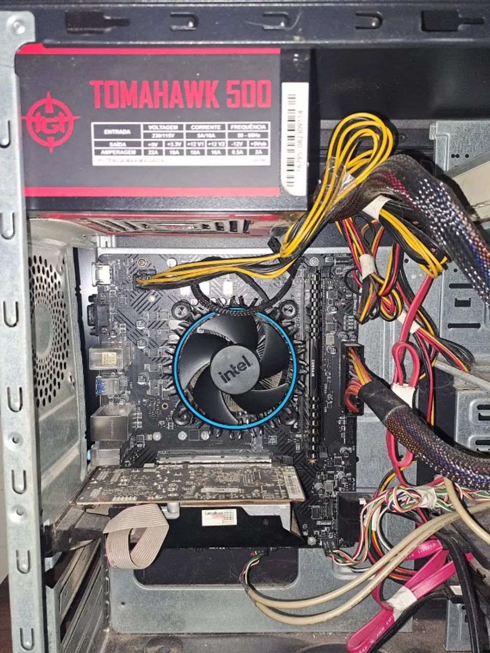 PC Gamer i5 12400F + GTX 750 + Monitor 27? 165Hz - Completo, Pronto pra Usar - Foto 2