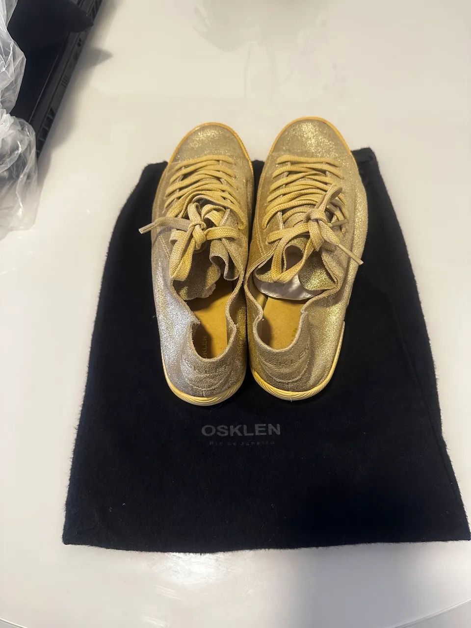 Tênis Arpoador Soft Metallic - OSKLEN - Foto 4