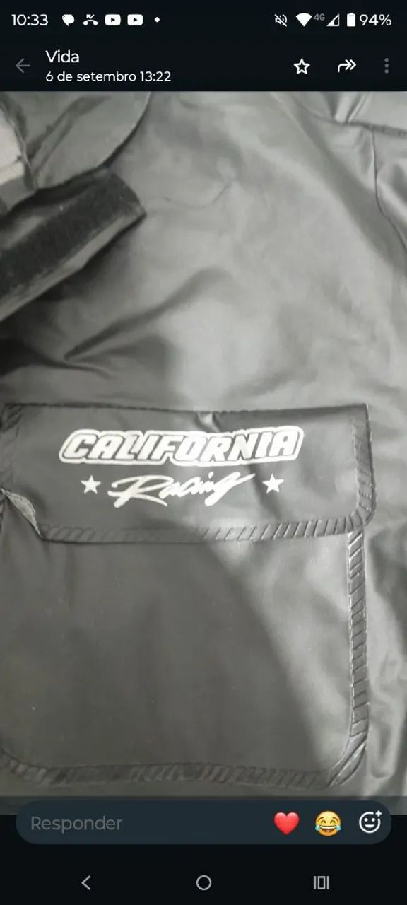 CAPA DE CHUVA PARA MOTOQUEIRO  - Foto 3