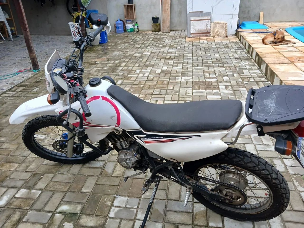 XTZ 125 no ponto de transferir - Foto 3
