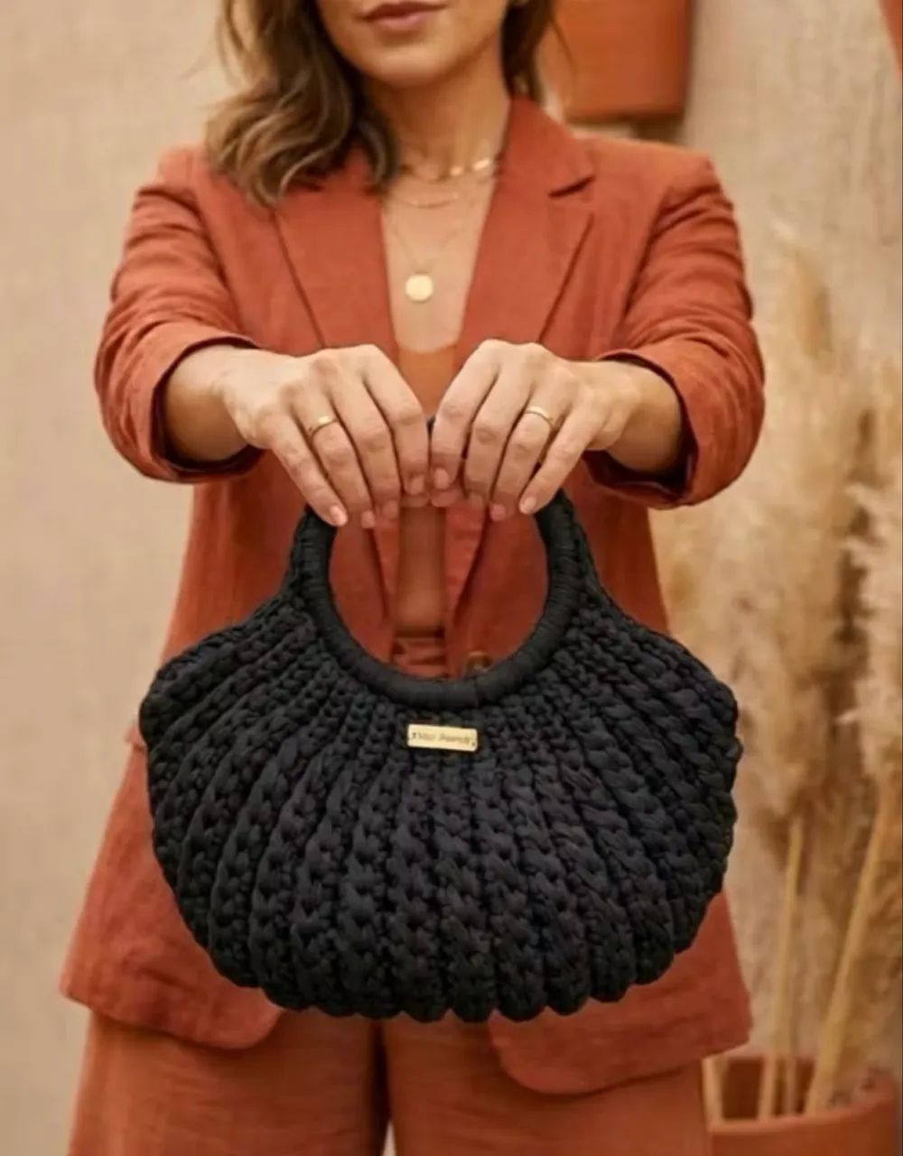 Bolsa de crochê  - Foto 4