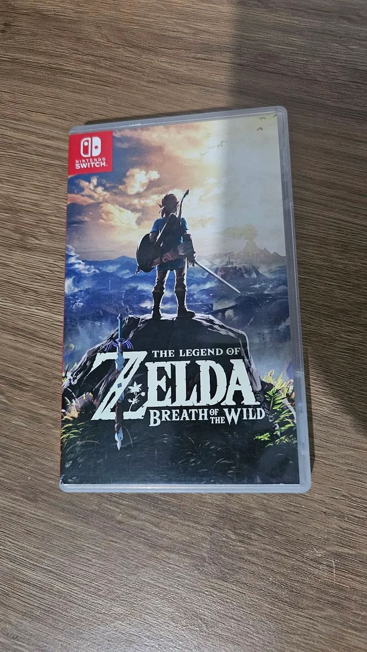 Jogo Legend of Zelda Breath of the Wild Nintendo Switch Usado
