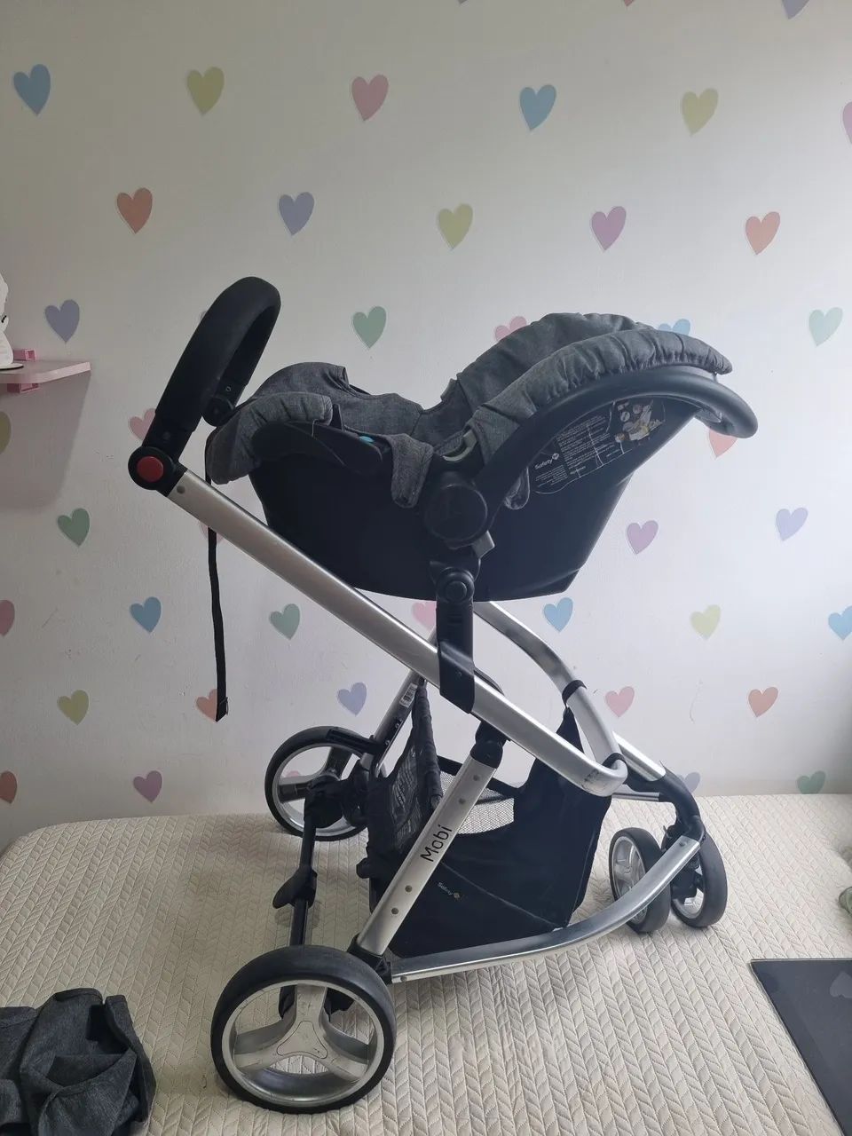 Carrinho de bebê com Moisés - Foto 5