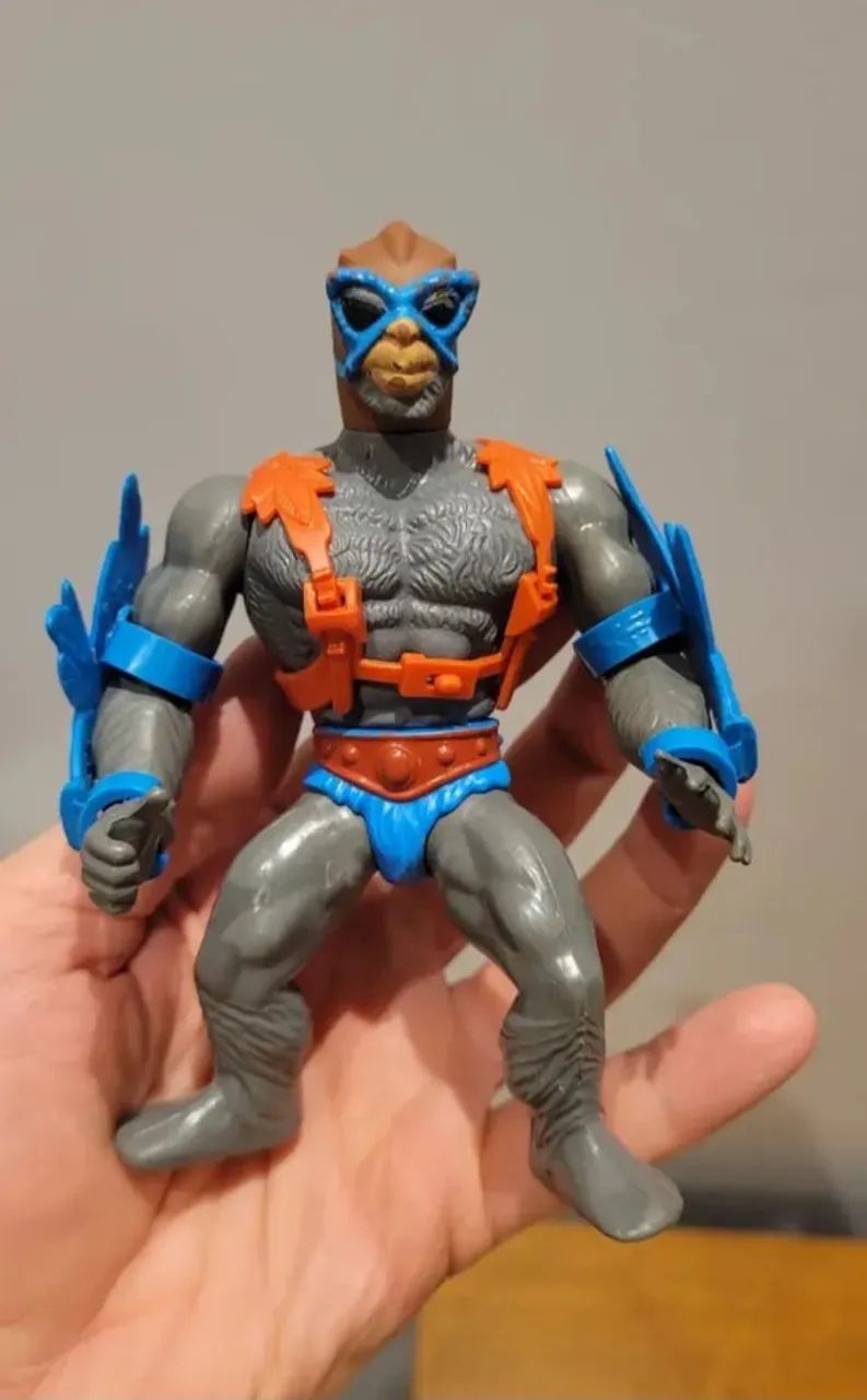 Boneco He Man Stratos Estrela anos 80 completo - Foto 5