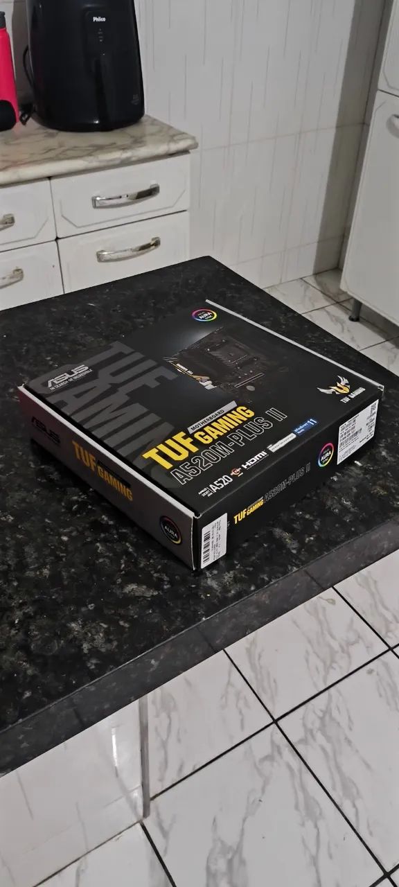 Placa mãe Asus TUF Gaming A520M PLUS II + Nf - Foto 5