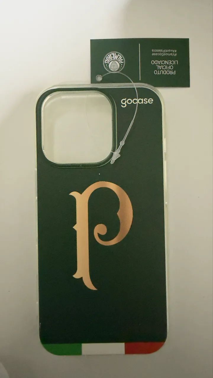 Capa iPhone 16 pro Gocase Palmeiras