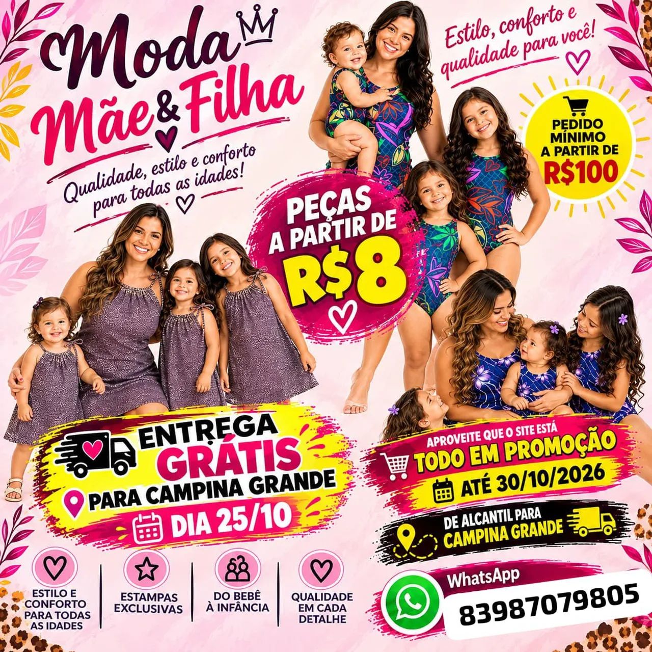 MODA TAL MÃE TAL FILHA 