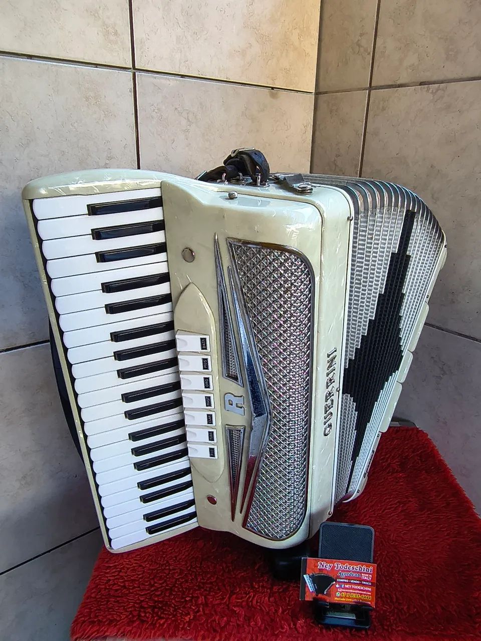 Acordeon 120 guerrini oitavado  - Foto 2