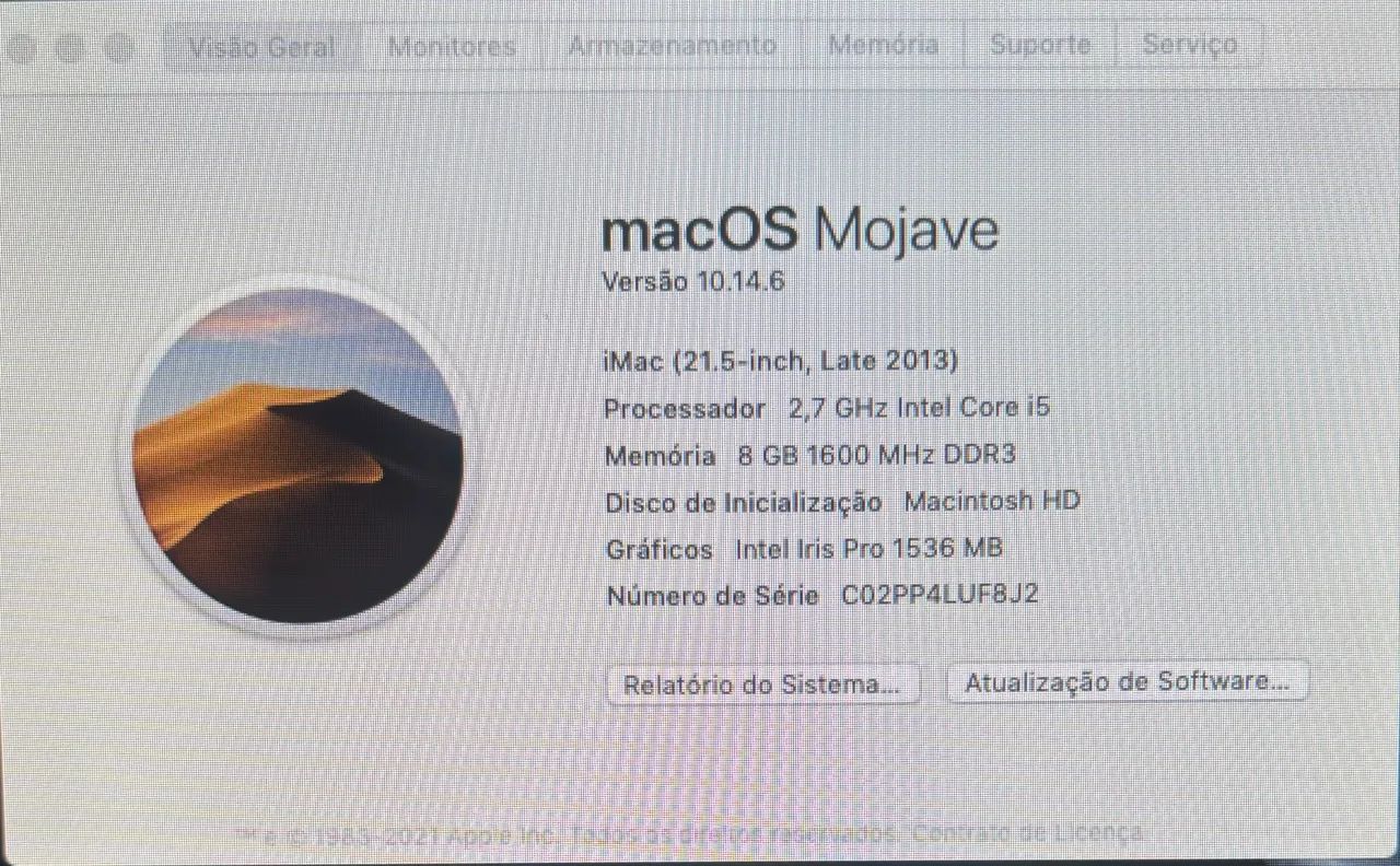 iMac 21.5 -inch Late 2013 - Foto 3