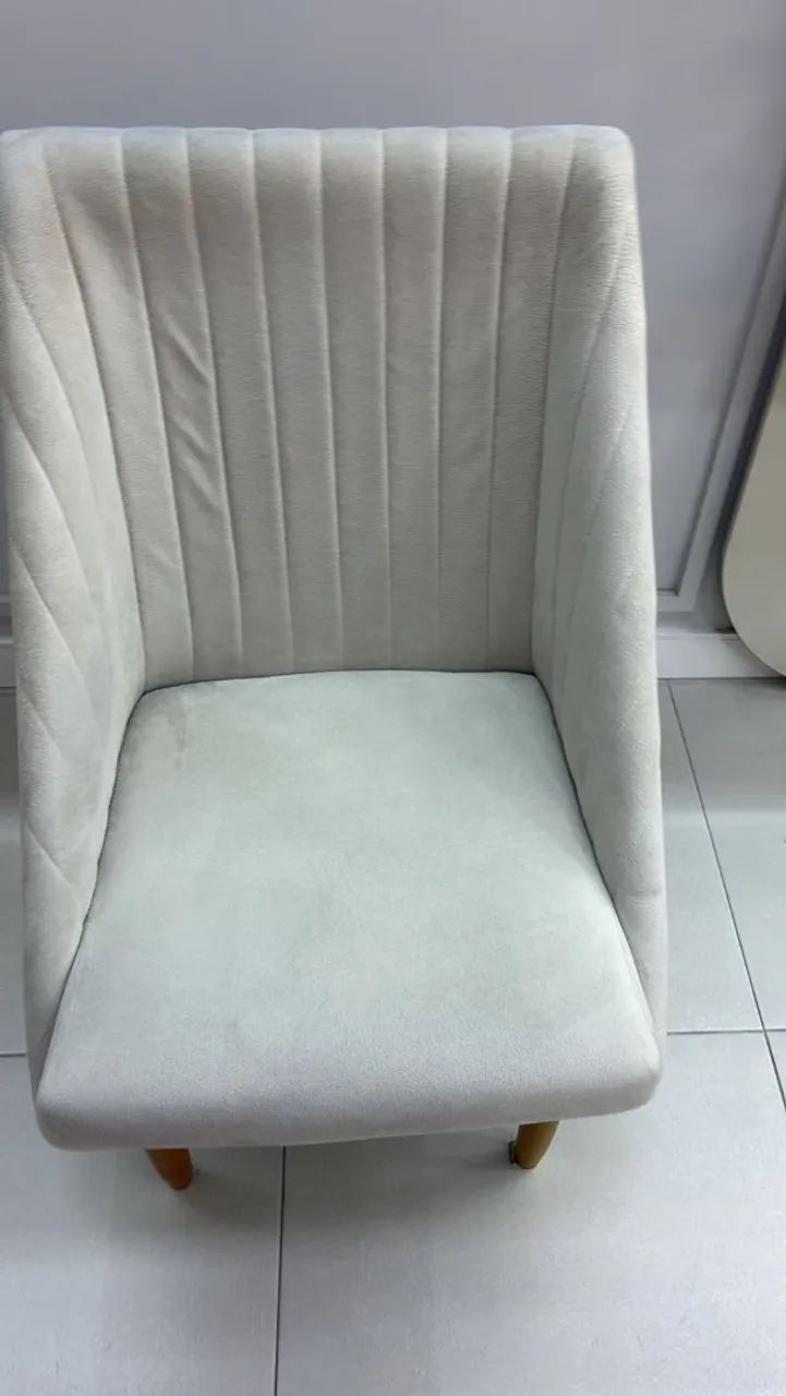 KIT  COM 6 POLTRONAS SUEDEBEG3