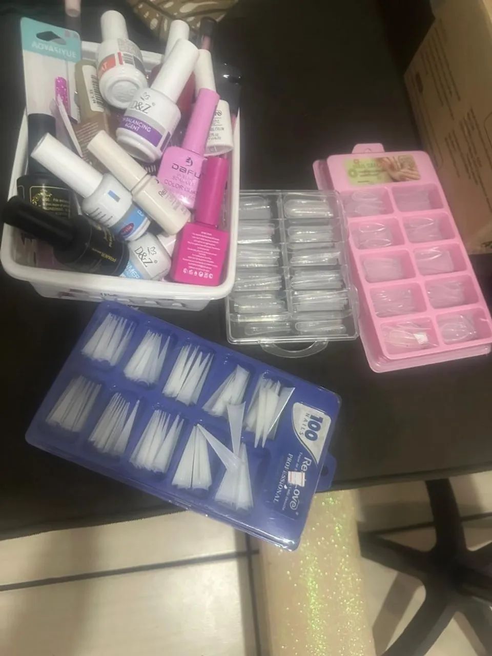 Kits manicure e nails + escova alisadora e babyliss - Foto 2