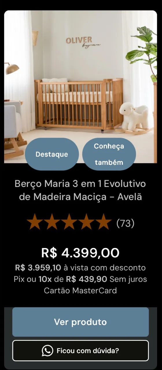 berço evolutivo  - Foto 2