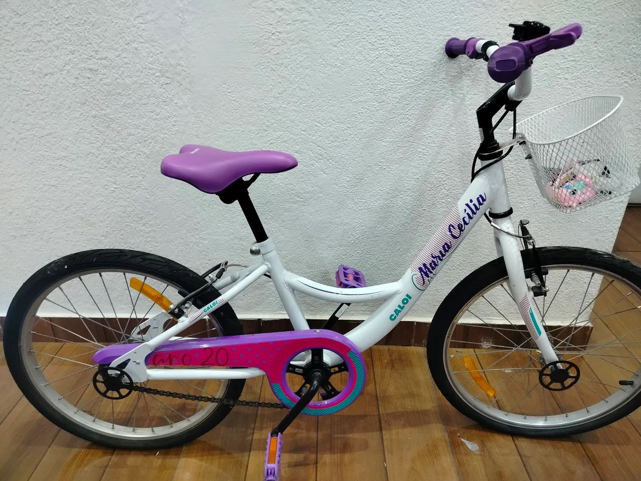 Vendo bicicleta infantil aro 20 semi nova  - Foto 3