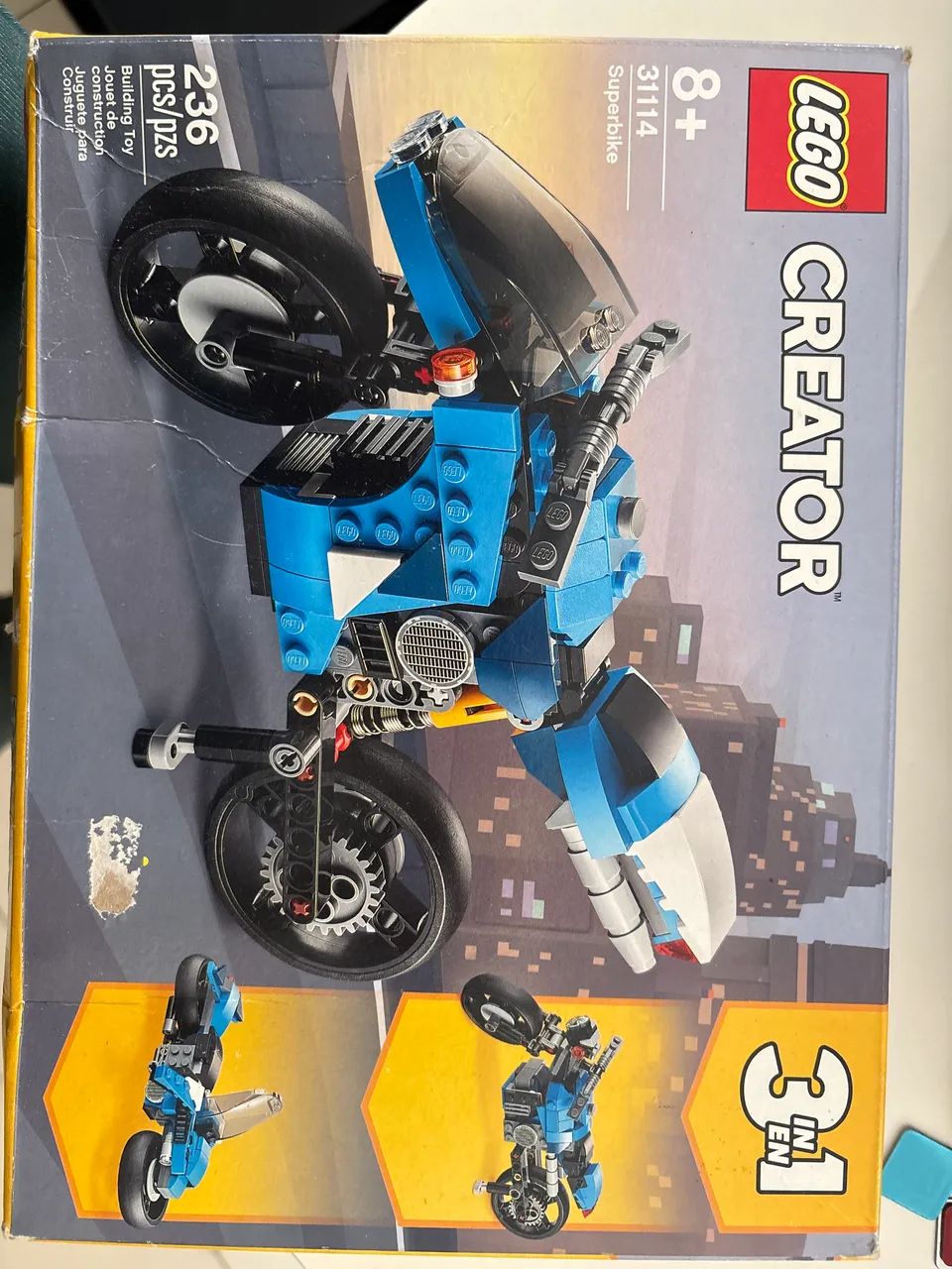 Lego CREATOR 3 em 1 236peças