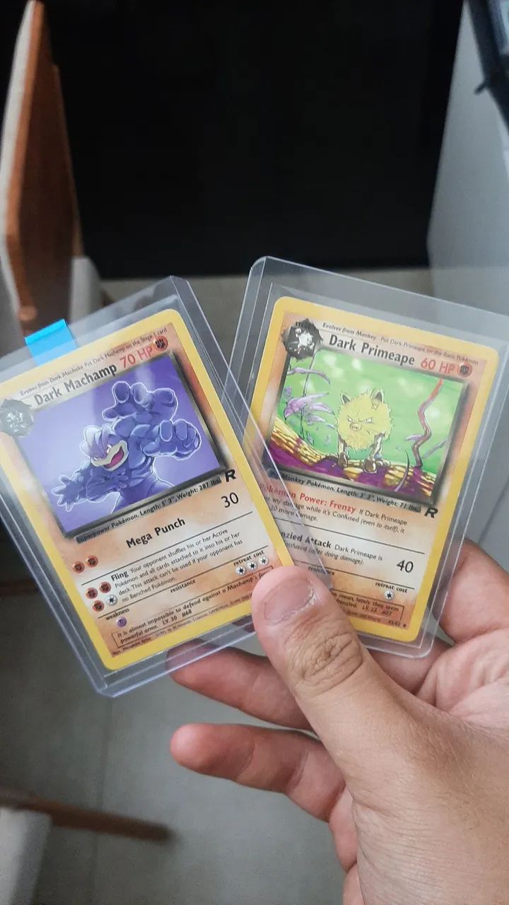 Cartas Pokemon vintage 1995