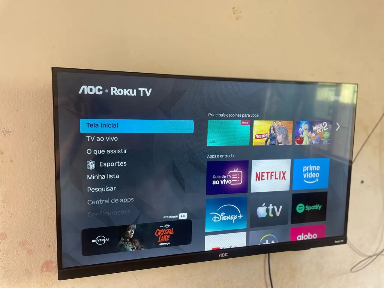 Smart Tv AOC, 32 polegadas 650$ - Foto 2