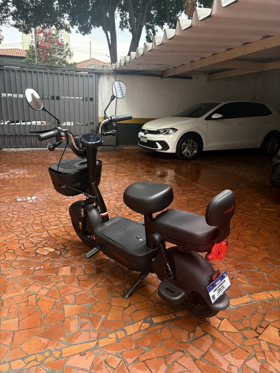 SCOOTER ELÉTRICA CAVA - COMPLETA E MUITO CONSERVADA - Foto 4