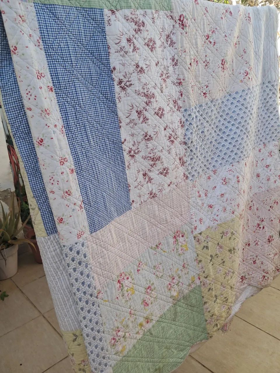 Colcha queen size patchwork  - Foto 5