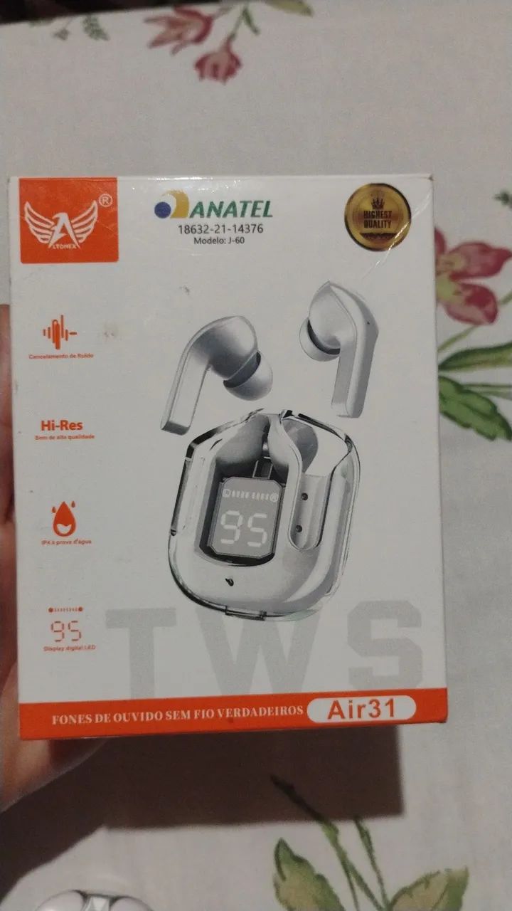 Fones de ouvidos 