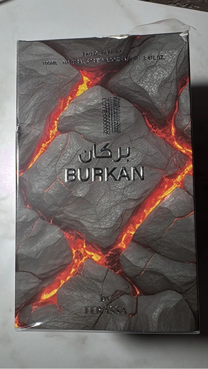 Vendo perfume burkan original, cítrico novo na caixa  - Foto 2