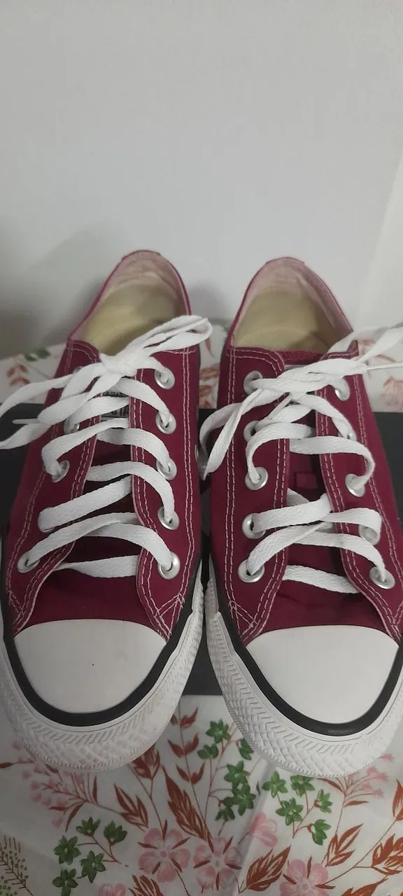 All Star original bordô n°34 (calça 35) - Foto 2
