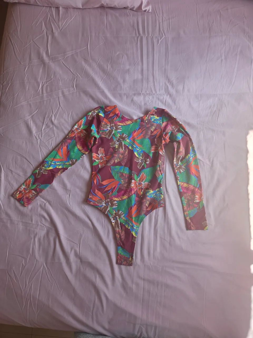 Body estampado manhã longa.  - Foto 2