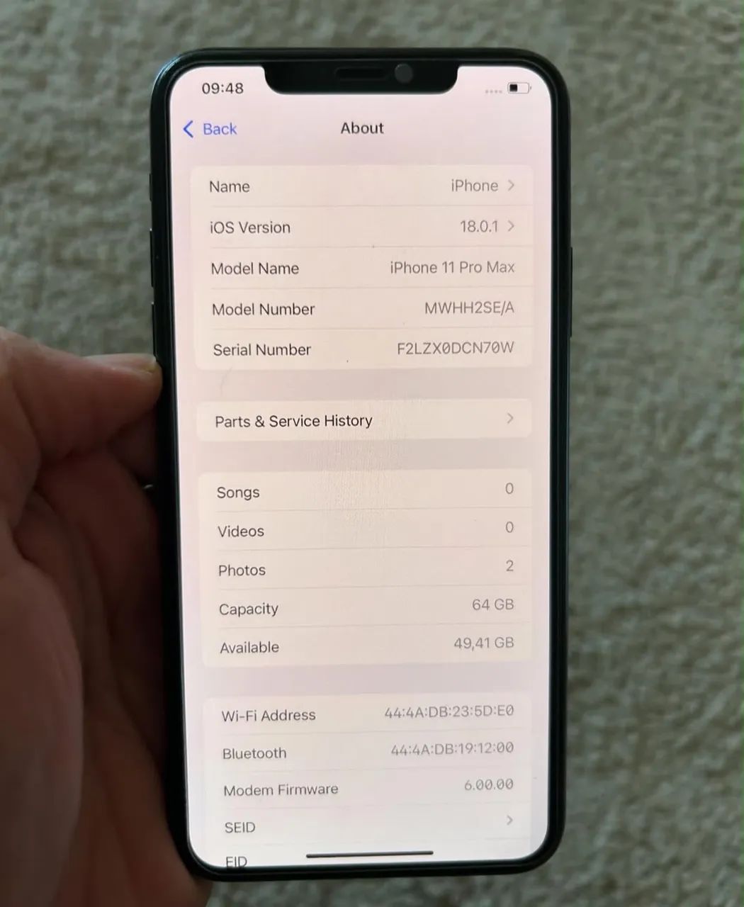 iPhone 11 promax 