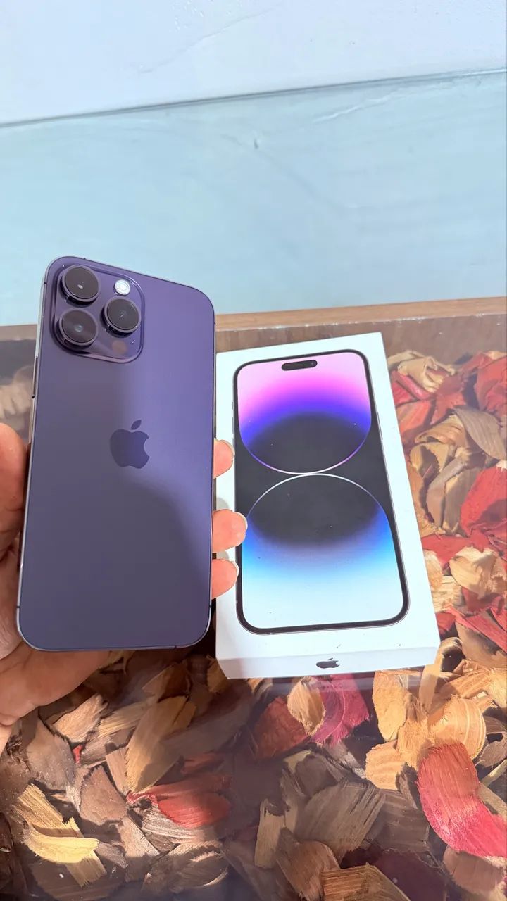 14 pro max 256gb, com baixa  - Foto 2