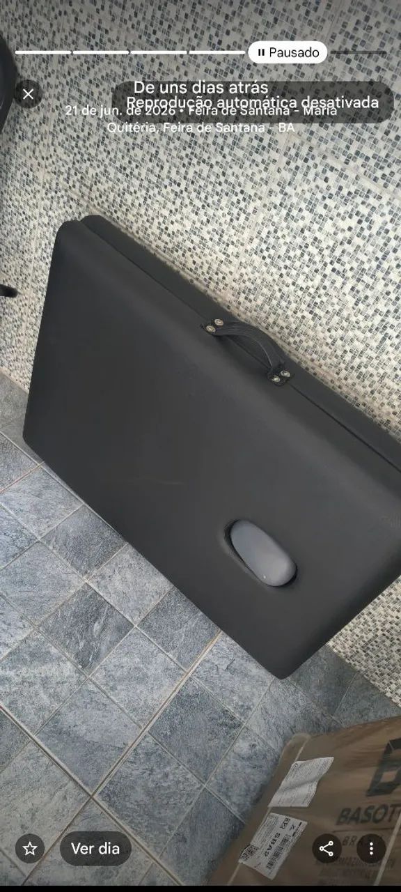 Maca portátil dobrável 
