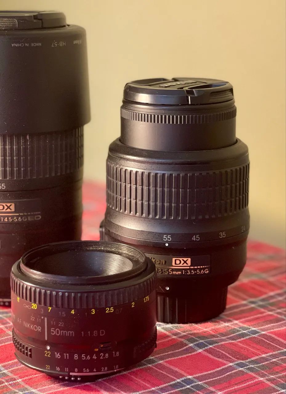 Nikon D3100 Com duas lentes  - Foto 4