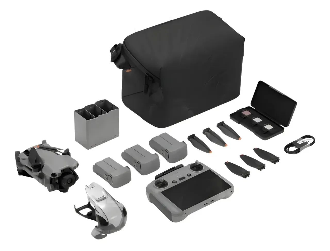 Drone Dji Mini 5 Pro Fly More Combo Plus 4K com controle Rc2 cinza - Foto 2