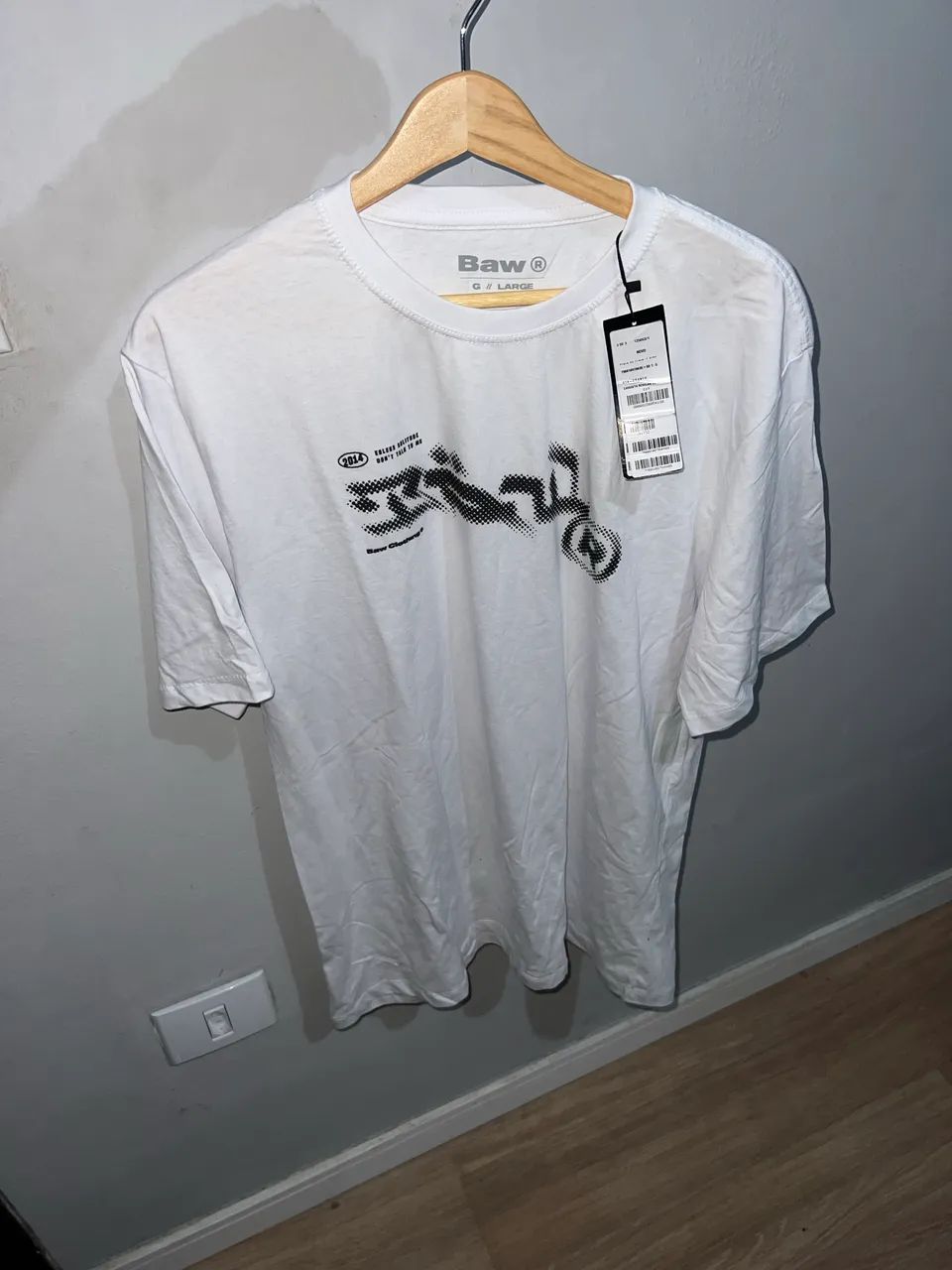 Camiseta baw oversize