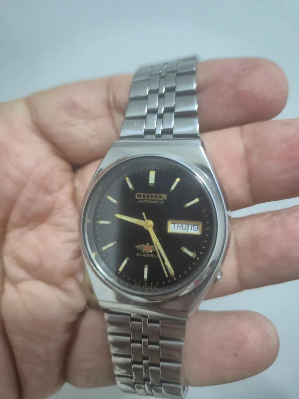 Relógio CITIZEN 7 EAGLE AUTOMÁTICO  PRETO   -   LINDÍSSIMO / IMPECÁVEL - Foto 3