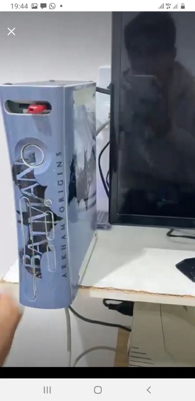 Xbox Fat com vários jogos