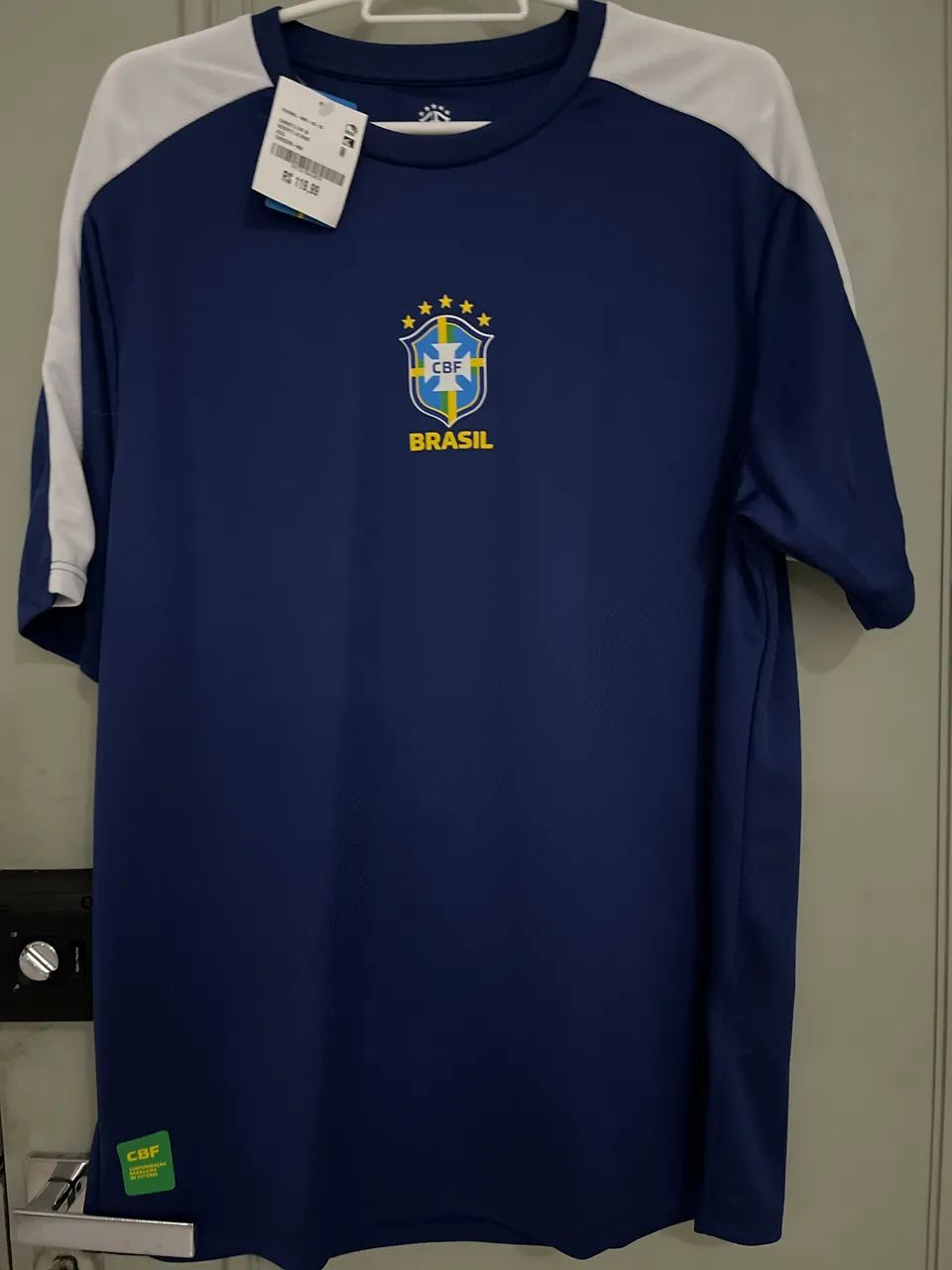 Camisa do Brasil CBF RECORTE LIC MASC M