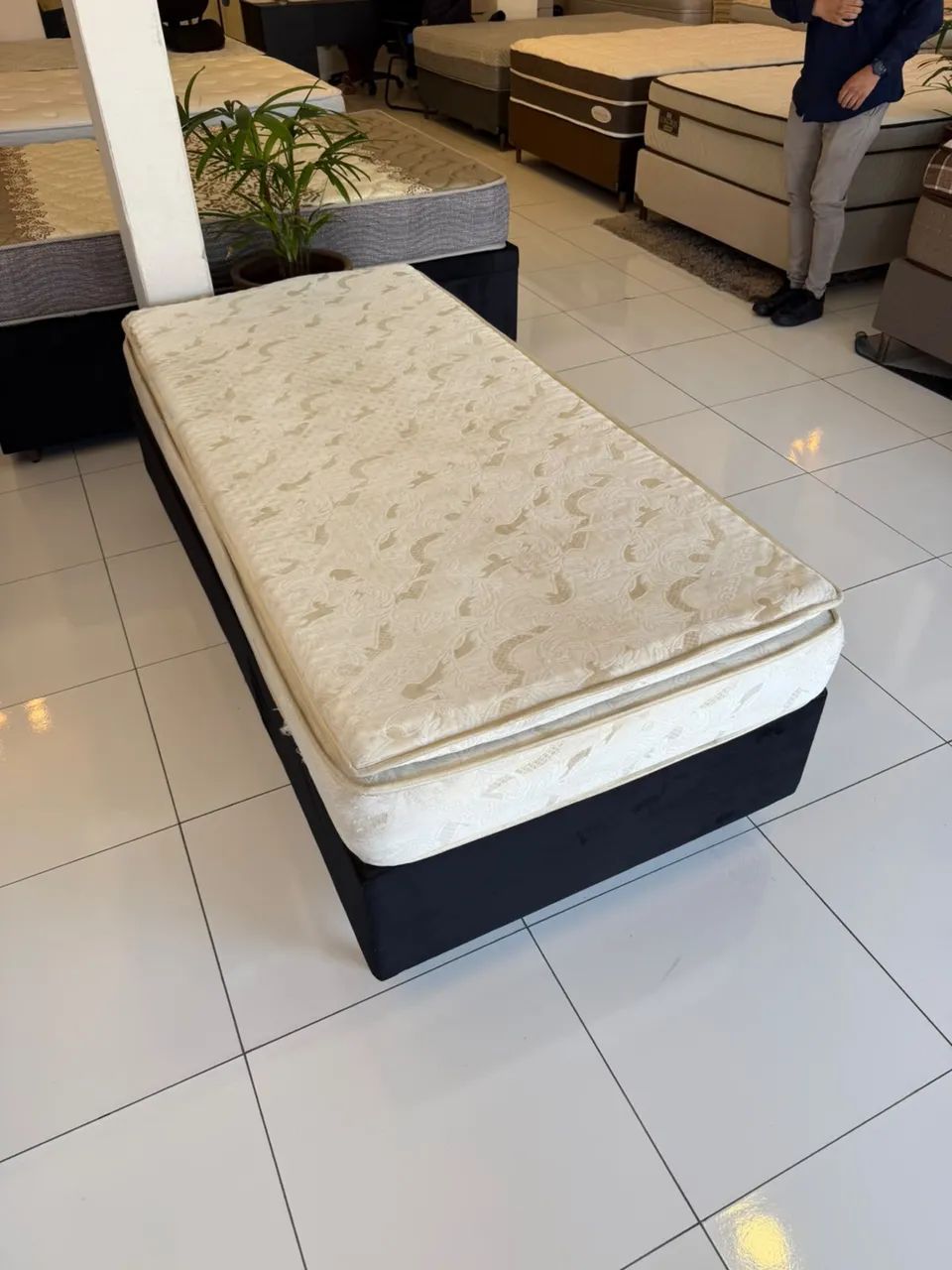 Cama Box Solteiro Firme USADA - ENTREGO  - Foto 5