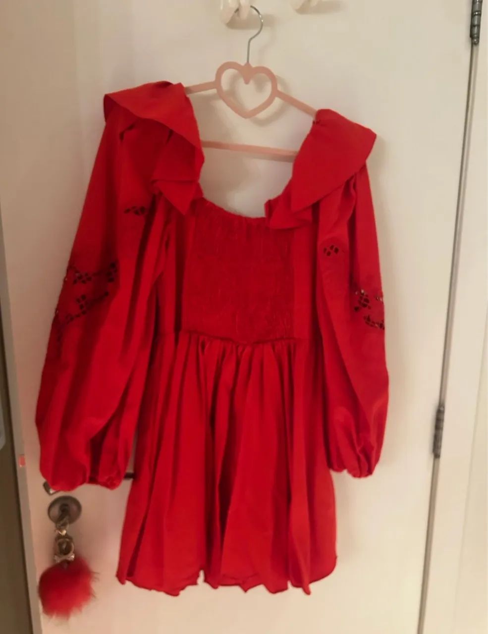 Vestido Amarante Brasil vermelho tamanho 36 - Foto 3