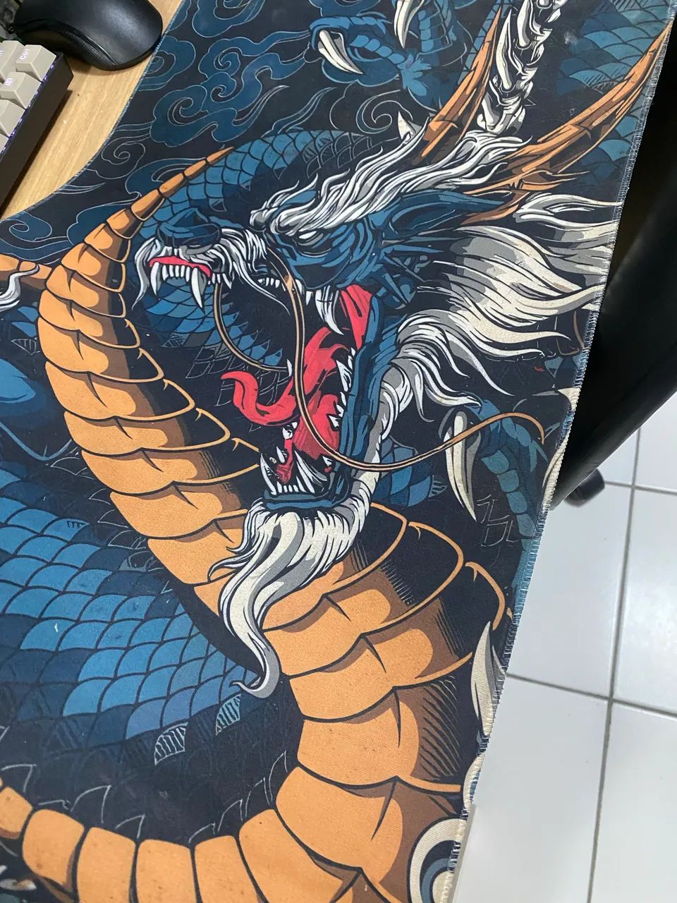 Teclado Gamer Redragon Lakshmi, Switch Brown + mouse pad e 5 switch brown  - Foto 3