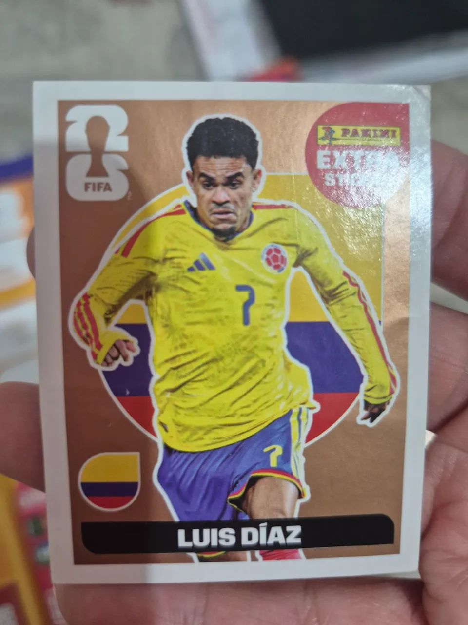 Figurinha da copa