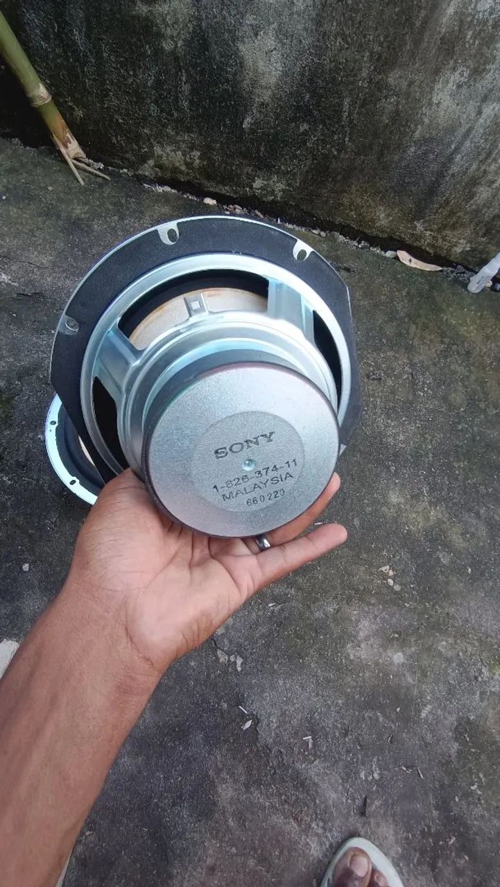 Alto falant de 8 polegadas ..em 6 onhms funcionando perfeitamente  - Foto 4