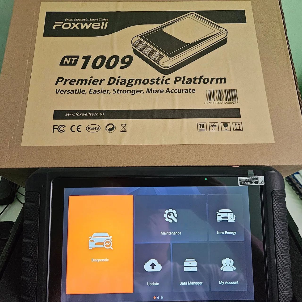 Aparelho Diagnósticos Automotivo -  Foxwell NT1009  - Foto 3