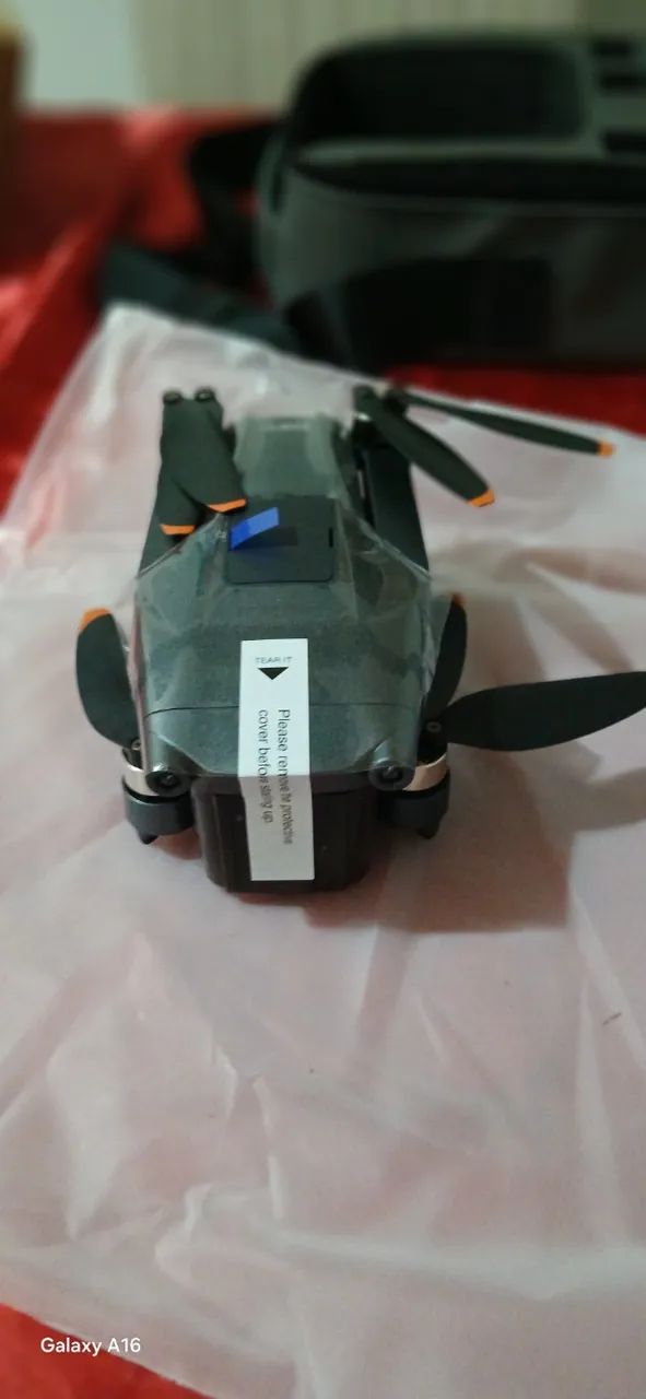 Drone l600 pro max com guimbal de 3 eixoe  e controle com telas - Foto 5
