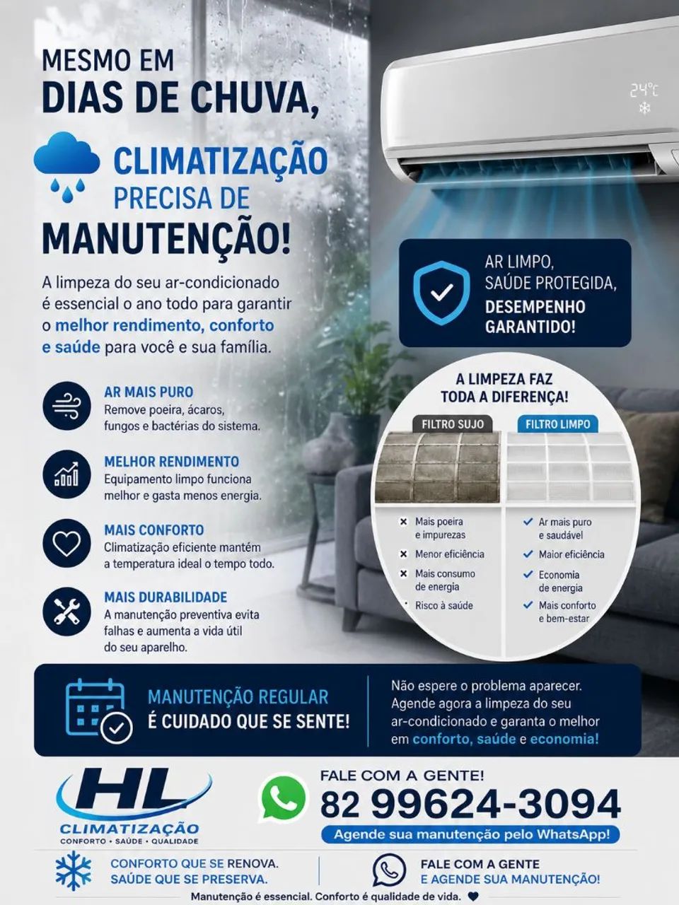 Limpeza e manutenção de ar condicionado  - Foto 4