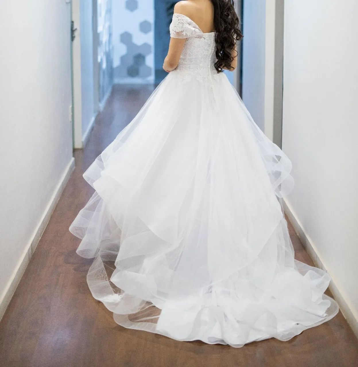 VESTIDO DE NOIVA ESTILO PRINCESA - Foto 3