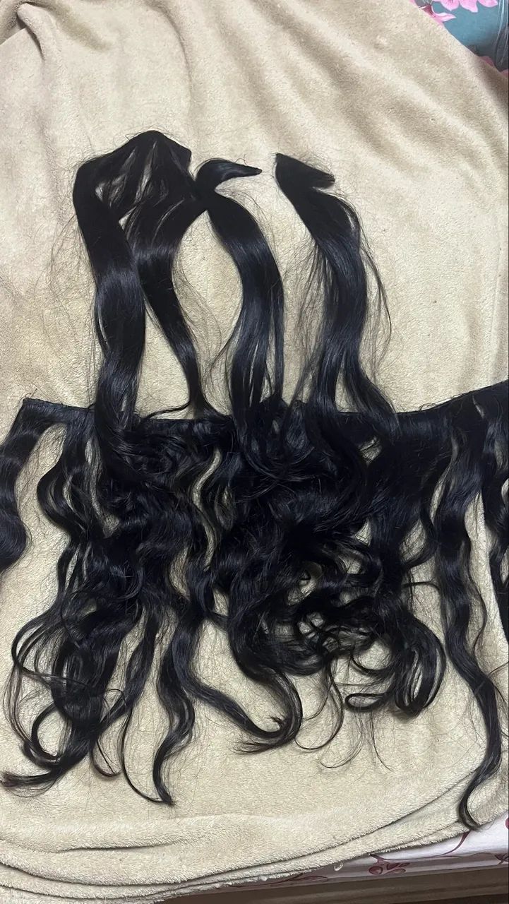 Mega Hair Cabelo Humano Brasileiro Ondulado 40cm - 144g - Foto 2